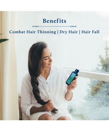 Blue Nectar Ayurvedic Hair Repair & Treatment Oil - 100 ml | Natural Hair Care for Healthy Strong Hair - Buy Online on GoSupps.com