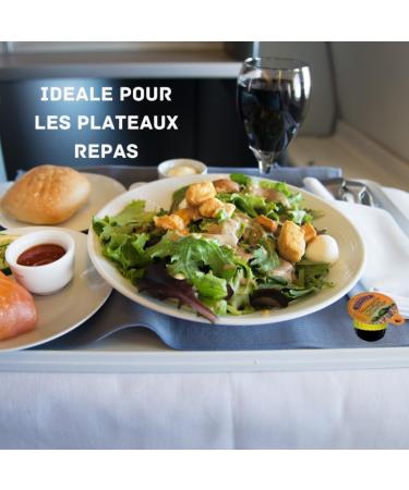 BORGES | 30 Balsamic Vinegar Dressing Cups | Individual Servings of 20 ml - Buy Online on GoSupps.com