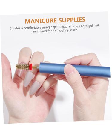 HAPINARY Pedicure Kit Tips Cuticle Bit for Grinder Bit Cuticle Remover Polishing Tungsten Steel Set Gel Pedicure Kit - Buy Online on GoSupps.com