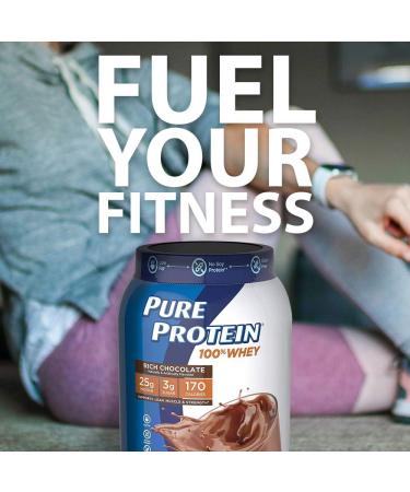 Pure Natural Whey Protein Powder - High Protein Vanilla 1.6 lbs | International Shipping Available - Buy Online on GoSupps.com