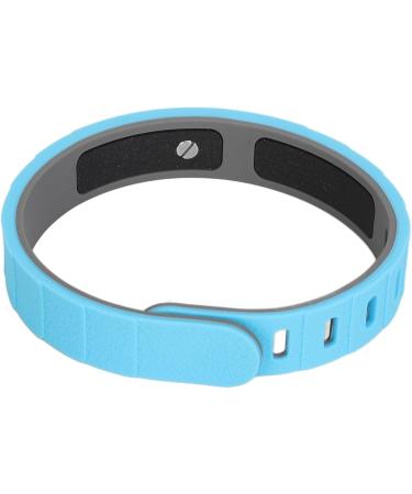 Buy Sports Energy Bracelet for Electrostatic Removal | Winter Silicone Negative Ion Bracelet - Small & Lightweight (Blue) - Buy Online on GoSupps.com