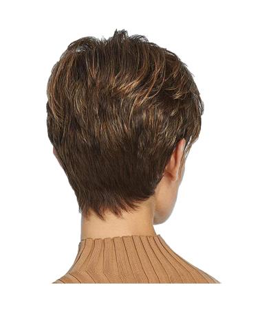 High-Quality Gradient Short-Haired Wig for Women | Heat-Resistant Natural Smooth Curly Wigs - Buy Online on GoSupps.com