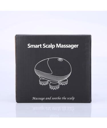 Brifit Electric Scalp Massager - USB Charging Head Massage Device with 4 Kneading Heads 3 Modes IPX6 Waterproof for Dogs & Body Relaxation - Portable Blue - Buy Online on GoSupps.com