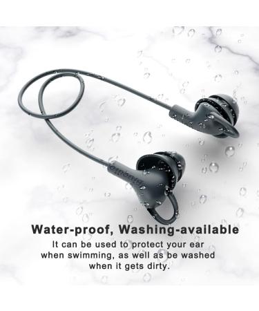 Bluedio NE Pro Quiet Ear Plugs - 40dB Noise Cancelling, Super Soft Reusable Hearing Protection for Sleep, Noise Sensitivity and Flights, Black - Buy Online on GoSupps.com