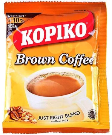 Kopiko Brown Coffee Mix Malaisie Caf instantan 275 g (10 sachets) Halal - Buy Online on GoSupps.com