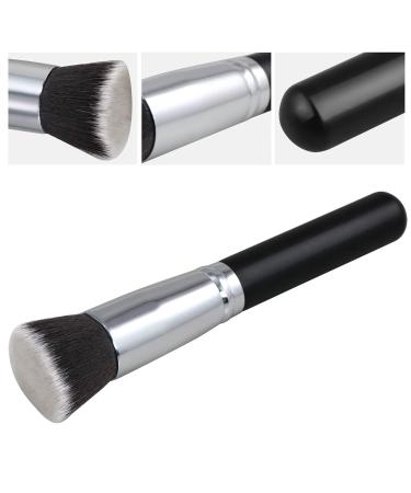 Trixes Flat Top Kabuki Makeup Brush - Premium Synthetic Blender for Concealer Powder Cream & Liquid - 1 Pack - Buy Online on GoSupps.com