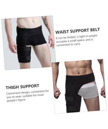 Healvian Waist Fixed Leggings & Hip Support Brace | Men's Thigh Sleeve & Athletic Stabilizer for Body Sculpting - Buy Online on GoSupps.com
