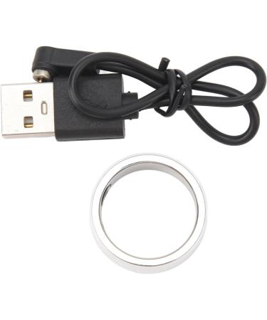 Smart Charging Ring Light Aluminum Alloy and Ceramic Body Temperature Detection Health Smart Ring for Blood Oxygen Monitoring (21#) 20# - Buy Online on GoSupps.com