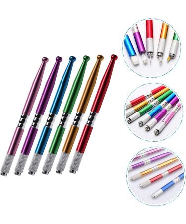 NOLITOY 6pcs Pen Pens Pencil Manual Embroidered Steel Permanent Eyebrow Stainless for Professional Supplies - Buy Online on GoSupps.com