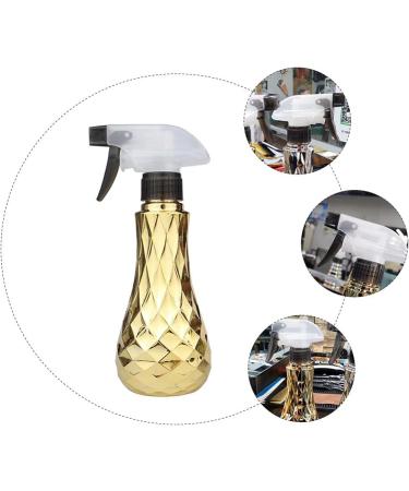 FRCOLOR Shaper Hairspray Bottle - Refillable Spray Bottle for Travel & Gardening | Golden Plastic Water Mister - Buy Online on GoSupps.com