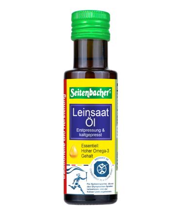 Seitenbacher Seitenbacher Organic Flax Oil | Prepressed | Pressed | Native | (1 x 100 ml)