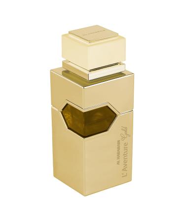 Al Haramain L'Aventure Gold - Arabian Perfume for Women - Floral Woody Eau de Parfum Fragrances - Long Lasting Arabic Perfume for Women - 6.76 oz