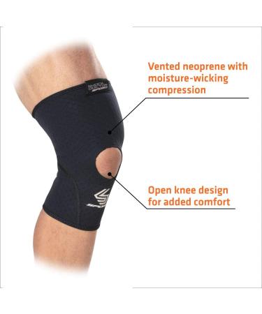 Shock Doctor PRIME Knee Brace Compression Sleeve - Small | Knee Pain Relief for Running, Hiking, Arthritis, Meniscus Tear | Sports Support - Buy Online on GoSupps.com