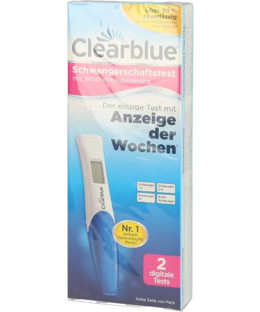 Clearblue Pregnancy Weekly Pills 2 Pack - Wick Pharma/Procter & Gamble - Fast International Shipping - Buy Online on GoSupps.com
