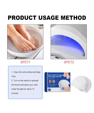 Furzero Pureail Nail Fungus Laser Therapy Device - Effective Fungus Treatment for Healthy Nails | Fast International Shipping - Buy Online on GoSupps.com