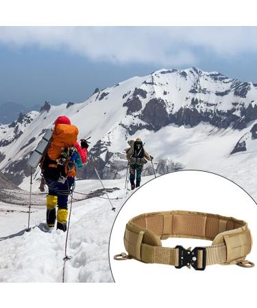 Jawseu Tactical Molle Fight Belt - Adjustable Nylon Outdoor Fabric Belt with Quick Locking Buckle | Men's Work and Travel Belt - Buy Online on GoSupps.com