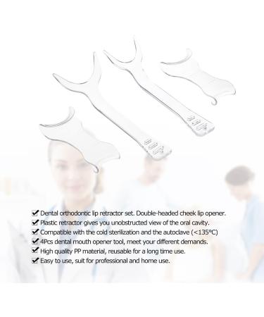 4pcs Lip Cheek Retractor Set - Intraoral Orthodontic Mouth Opener for Dental Care | Ship Internationally - Buy Online on GoSupps.com