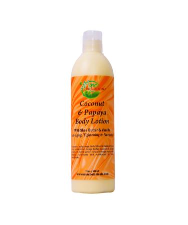 Mine Botanicals Coconut & Papaya Body Lotion with shea butter & vanilla