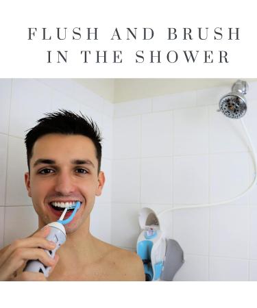Replacement Toothbrush Heads for ToothShower Irrigating System - Blue - Buy Online on GoSupps.com