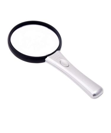 Lightweight Magnifying Glass High-Definition Optical 36 Times Portable Handheld Magnifying Glass with Light for Reading by The Elderly