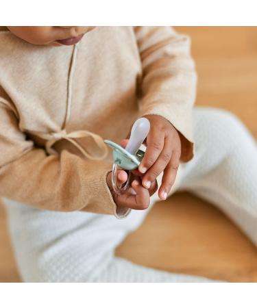 Suavinex Symmetrical Silicone Lollipops Sx Pro - Soft & Flexible Forest Blue for 0-6 Months | International Shipping - Buy Online on GoSupps.com