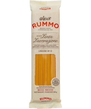  Italian Gourmet E.R. Rummo Linguine N. 13 Durum Wheat Semolina Pasta 500 g + Italian Gourmet Polpa di Pomodoro Box 400 g - Buy Online on GoSupps.com