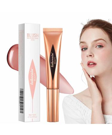 Highlighter Stick Creamy Multi-Stick | Versatile Highlighter Makeup Stick Adds Shimmer Blends Effortlessly Highlighter Contouring for Cheeks Lambo Liquid 01#