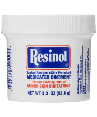 Choice Special Resinol Medicated Ointment Jar 3.3 Ounce