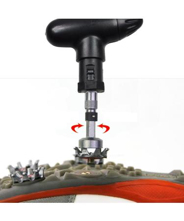 Golf Spike Removing Wrench | Universal Tool for Easy Spike Removal & Installation | Fits All Golf Shoes - Buy Online on GoSupps.com