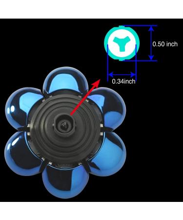 MAWAER Blue 7D Head Shaver Replacement Blades for Freedom Groom & Most Popular Brands - Electric Shaver Head (7 Blue) - Buy Online on GoSupps.com