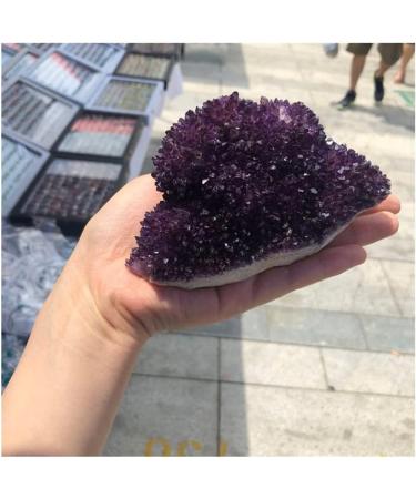 for Amethyst Quartz Crystal Cluster Natural for Home Decoration - Buy Online on GoSupps.com
