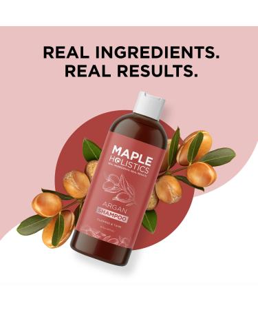 Maple Holistics Argan Special Formula Shampoo 16 oz - Nourishing Hair Care - Buy Online on GoSupps.com