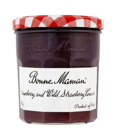 Bonne Maman Strawberry and Bosco Strawberry Preserves (370g) - Pack of 2