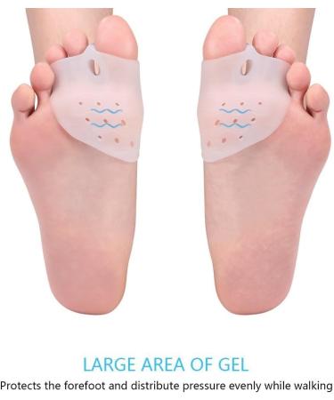 Silicone Bunion Protector: Toe Separator & Hallux Valgus Corrector for Hammer Toe - Forefoot Support - Buy Online on GoSupps.com