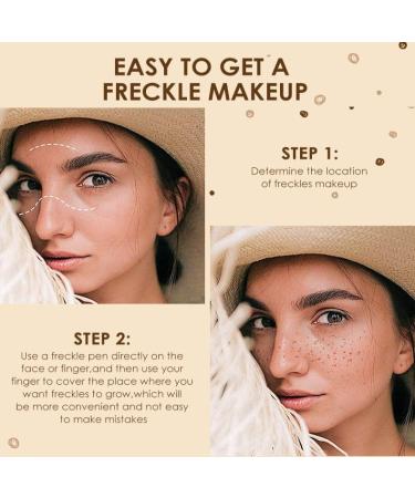 Freckles Abbey Natural Freckle-Up Pen | Waterproof & Durable Spot Color - Effortless Light Brown Application - Buy Online on GoSupps.com