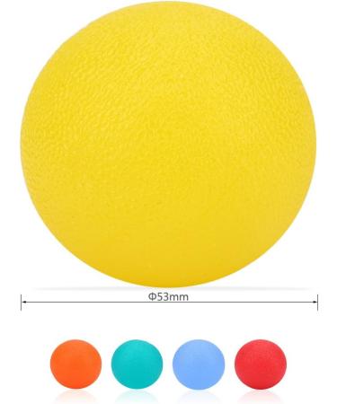 Ejoyous Squeeze Balls Silicone Hand Squeeze Ball for Hand Therapy Exercise Arthritis Wrist Carpal Tunnel Stress(Blue) - Buy Online on GoSupps.com