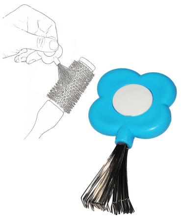 2 TLG. Set: Flowers Blue & Rosa Comb & Brush Cleaner - Remove Hair Easily from Metal Teeth - Ideal for Hairburst Combs | International Shipping - Buy Online on GoSupps.com