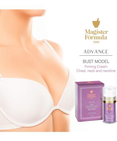 Neck Chest and D collet Cream 50 ml | Buste Model | Firming and Lifting Effect | Anti-wrinkle and Anti-aging | Firm and Smooth Breast with Increased Volume | Hydrates and Nourishes | Magister F rmula - Buy Online on GoSupps.com