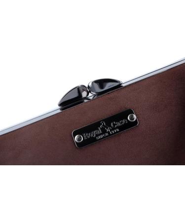 Paule & Knopf Extra Large Soft Natural Leather Glasses Case - Brown Snap Closure Bag for Eyewear - Buy Online on GoSupps.com