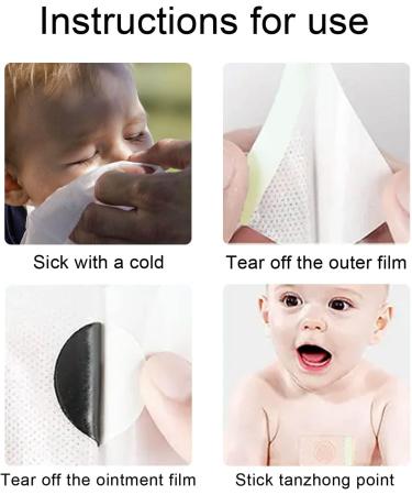 Demeras Body Care Cough Sticker - Herbal Acupoint Relief Patch for Sore Throat - Buy Online on GoSupps.com