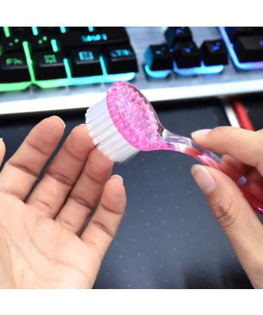 Set of 4 Colorful 13CM Nail Brushes for Hand Scrubbing and Cleaning - Buy Online on GoSupps.com