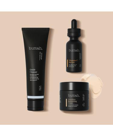 Transforming Kit for Melanin Rich Skin | Buttah Skin CocoShea Revitalizing Cream Set | Vitamin C Serum, Cleanser | Black Owned Skincare - Buy Online on GoSupps.com