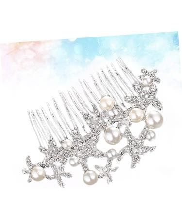 HONMEET Wedding Hair Comb Hair Pearls Hair Teasing Comb Hair Combs for Women Comb for Bridal Wedding Headpiece for Bride Hair Comb for Bride Halloween Hair Comb Rhinestone Hair Comb Tiara - Buy Online on GoSupps.com