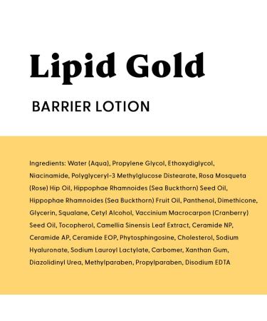 Stratia Lipid Gold | Skin-Strengthening Moisturizer with Ceramides & Niacinamide | Hydrate & Soothe All Skin Types | 3.4 Fl Oz | International Shipping - Buy Online on GoSupps.com