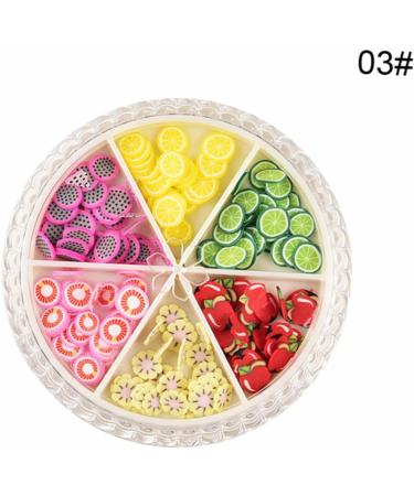 PLAFOPE 4 Box Manicure Decals Fingernail Decals Slice Nail Decoration DIY Nail Slice Decorations Self-adhesive Nail Decals Cellphone Decoration Nail Art Stickers Fruit Nail Stickers - Buy Online on GoSupps.com