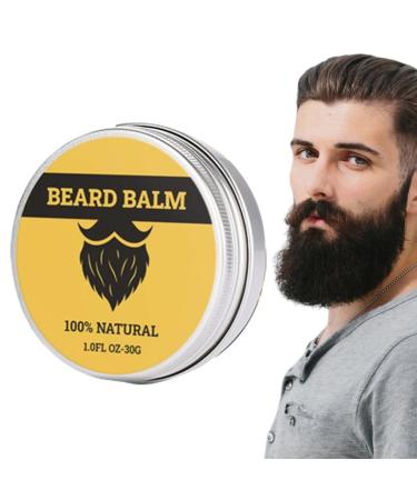 Beard oil and balm 30ml balm oil men growth care beard for beard soften moisture smooth organic natural hair growth feed new growth softening povanjer bartbalam