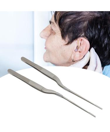 2Pcs Stainless Steel Tweezers - Corrosion & High Temp Resistant Multipurpose Tool for Hearing Amplifiers - Compact & Durable - Buy Online on GoSupps.com