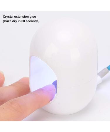 Mini UV LED Nail Lamp - 5W Portable Quick-Drying Nail Dryer for Gel Manicure - Ideal Nail Art Tools for Home & Travel - Buy Online on GoSupps.com
