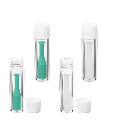 4pcs Lens Stick Tool Lens Remover Lens Applicator Removal Tool for Hard Lenses & Prosthetic Eyes