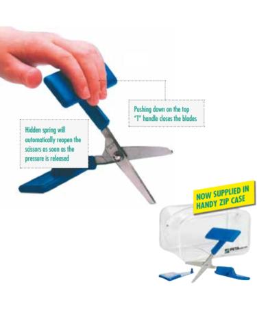 Peta Self-Opening Scissors Rest | 12 cm (120 mm) - Perfect for Seamless Cutting | Buy Internationally - Buy Online on GoSupps.com